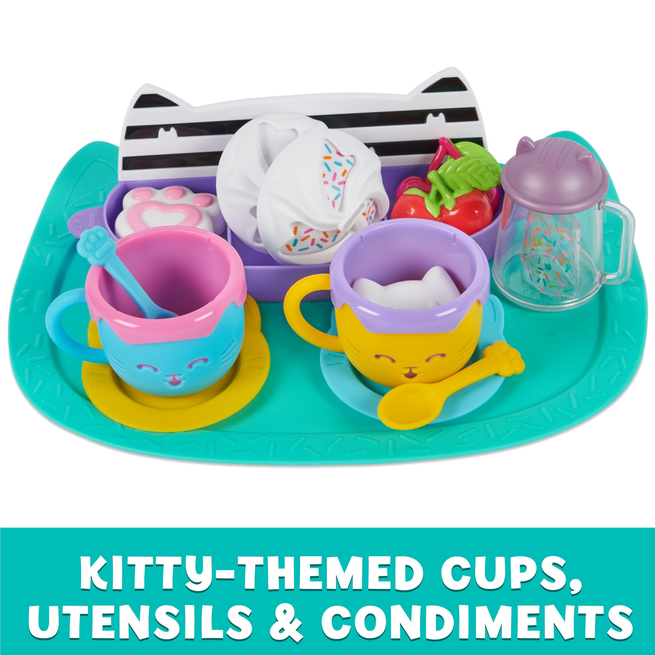 EAN 0778988469170 - Gabby's Dollhouse GDH RLP Sprnkl Party Sweet Treat Set GML imagen 4