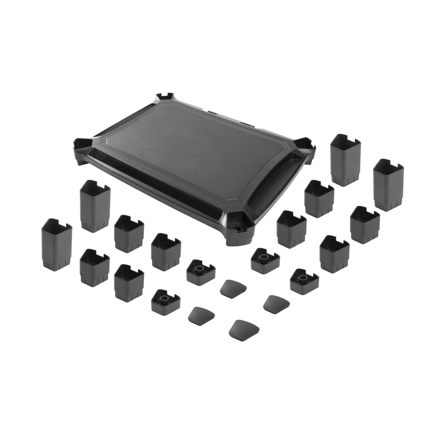 Aisens Soporte Elevador Xl Para Monitor Hasta 32" O Portatil - Regulable En Altura - Compartimento Guardaobjetos -