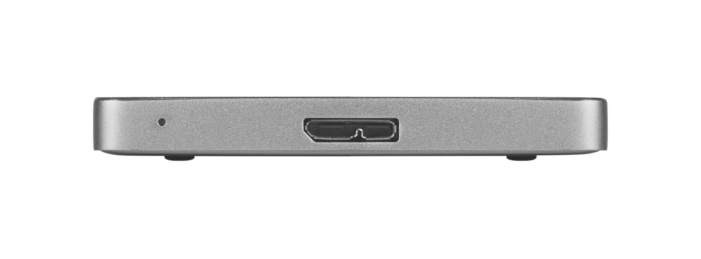 Disco Externo Hdd Verbatim Portátil Store 'N' Go Slim 2 Tb Gris Espacial