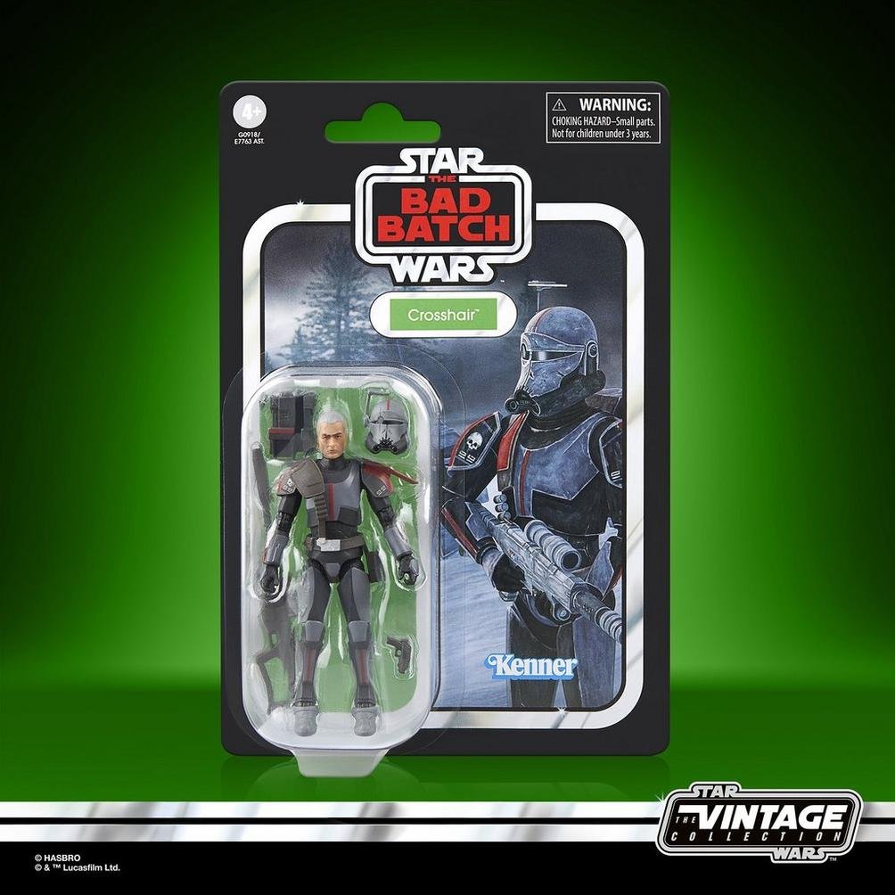 Figura Crosshair La Remesa Mala Star Wars 9,5cm