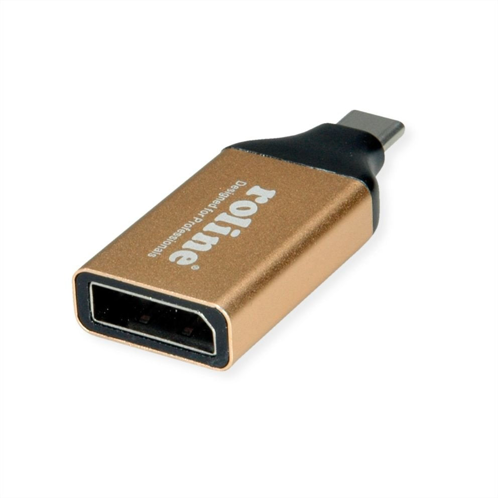 EAN 7630049618800 - ROLINE 12.03.3232 Adaptador gráfico USB 4096 x 2560 Pixeles Oro imagen 1