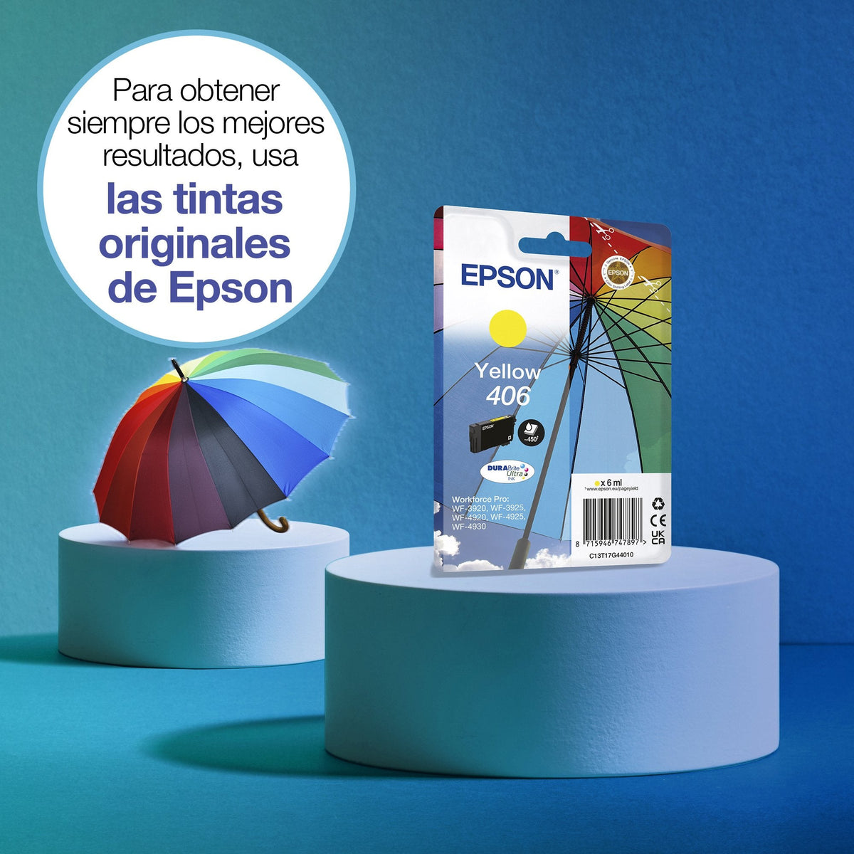 Epson Singlepack Yellow 406 Durabrite Ultra Ink