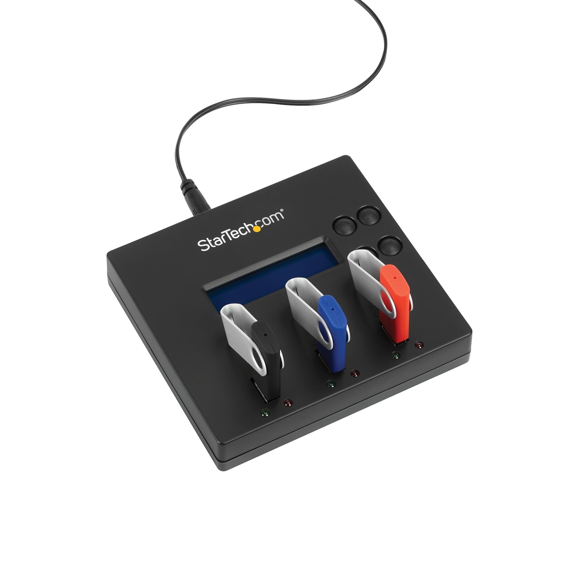 Startech.Com Dock Clonador Copiador Duplicador Borrador Memorias Pendrive Flash Usb 2.0 - 1 A 2 - 2 Puertos De Copia,2 Años