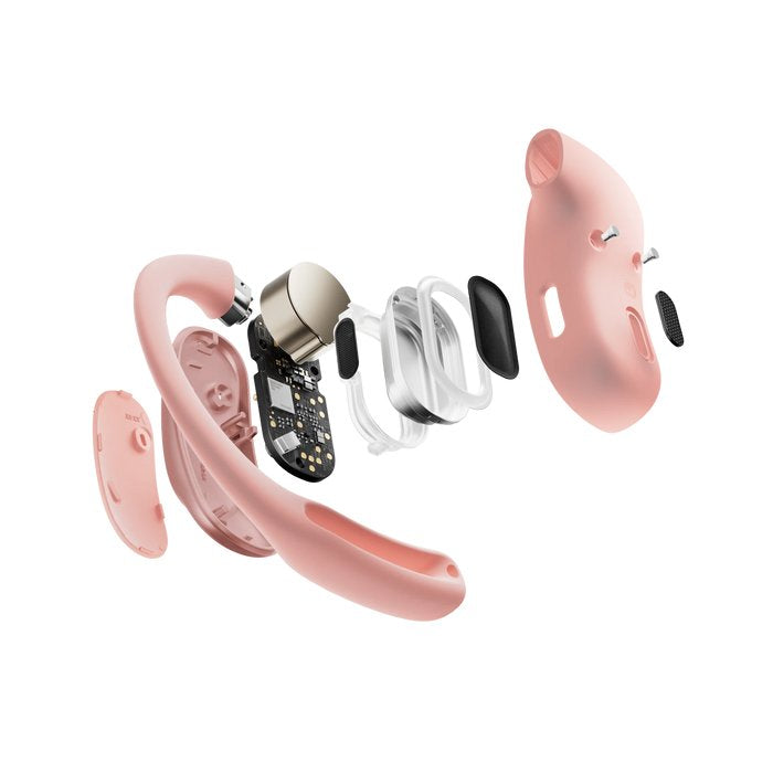 Auriculares  Shokz Openfit Air Pink Openear True Wireless