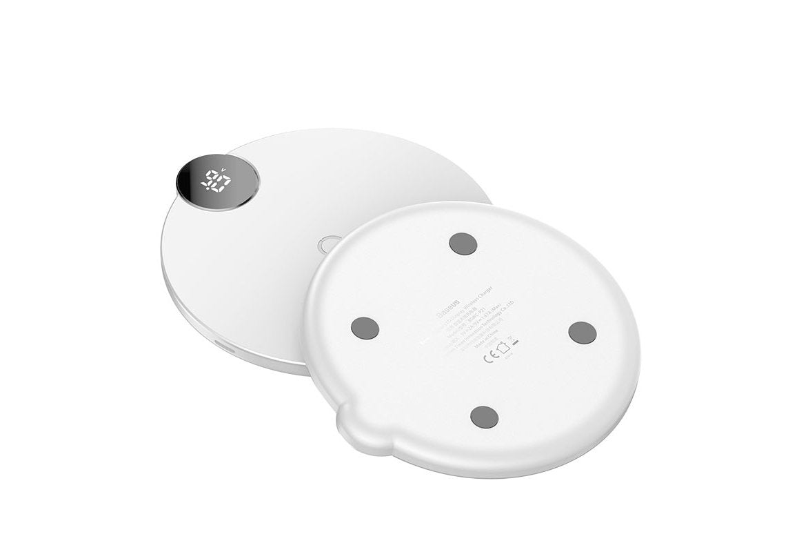 EAN 6953156281493 - Baseus WXSX-02 cargador de dispositivo móvil Teléfono móvil Blanco Lightning Cargador inalámbrico Interio imagen 5