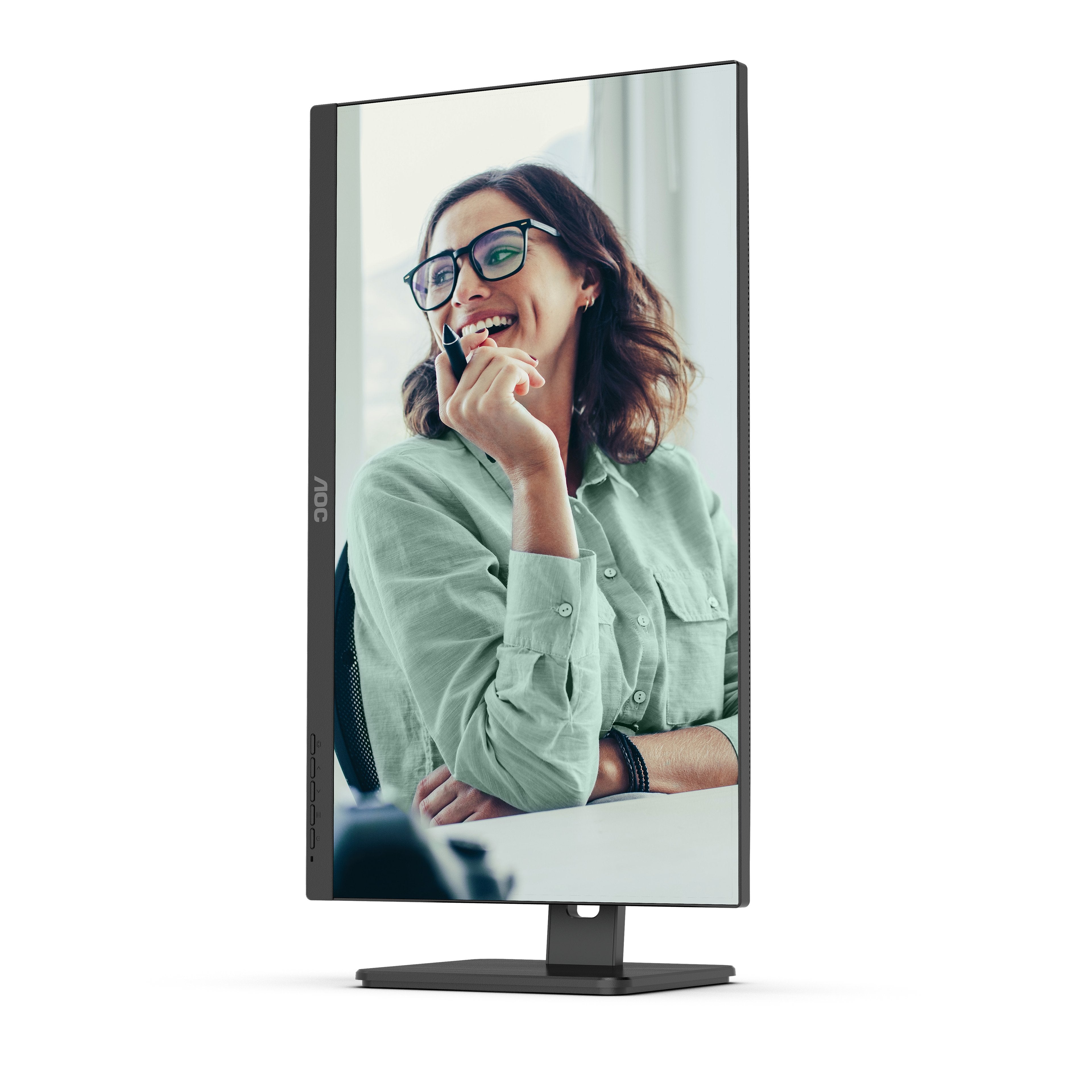 Monitor Aoc 24p3cv 23.8" Ips Tft 1920x1080 Hdmi Dp Usb Black