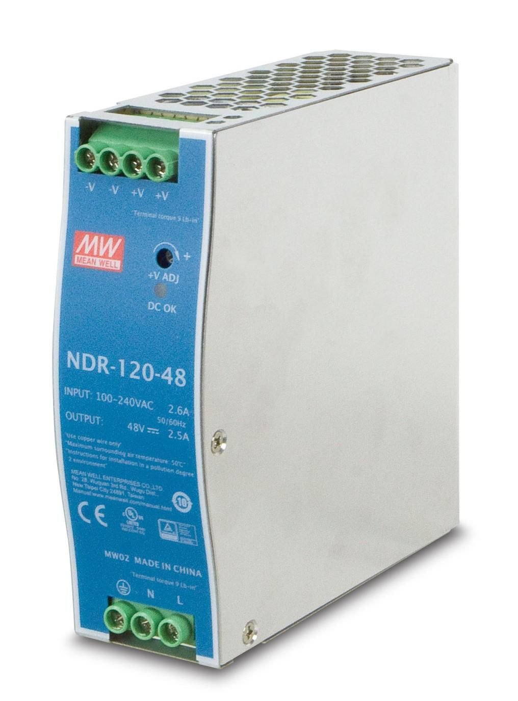48v, 120w Din-Rail Power