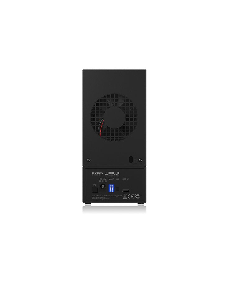 EAN 4250078166023 - ICY BOX IB-RD3621-C31 unidad de disco multiple 0 TB Escritorio Negro imagen 4