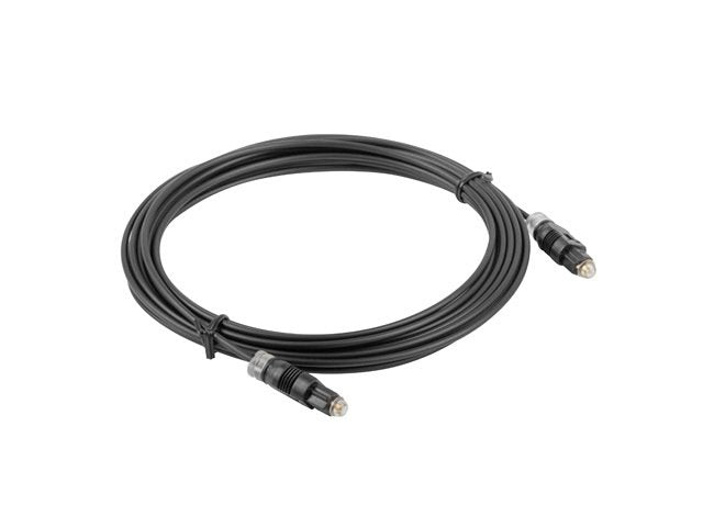 Cable Óptico De Audio Digital Toslink Lanberg Ca-Tosl-10cc-0010-Bk 1m Negro