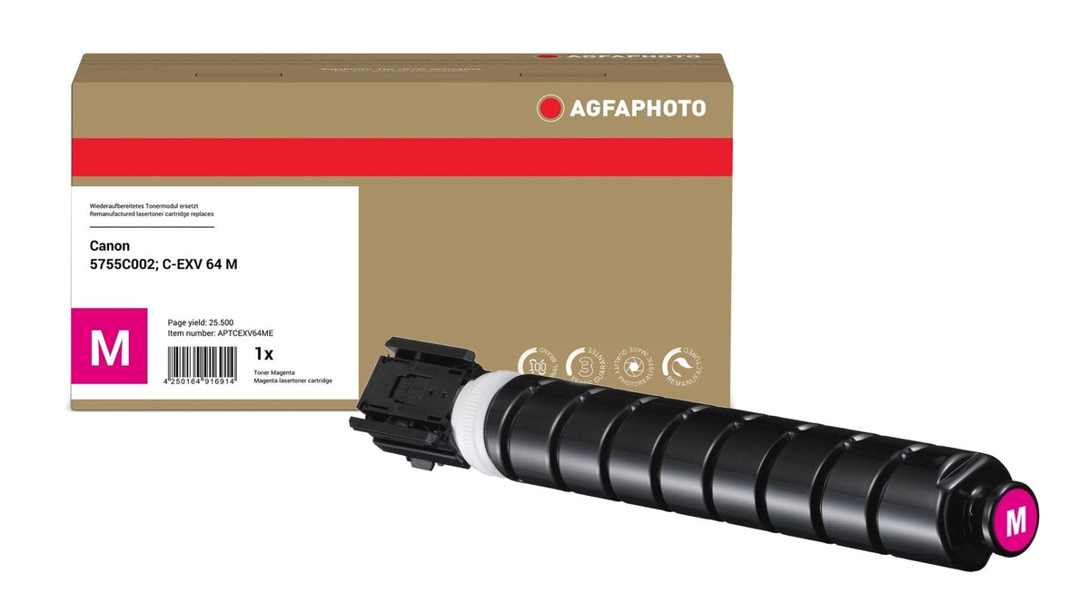 Agfa Photo Tóner Magenta Aptcexv64me  25500 Copias