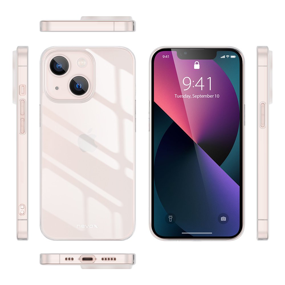 EAN 4250686412079 - nevox StyleShell Flex funda para teléfono móvil 15,5 cm (6.1") Transparente imagen 3