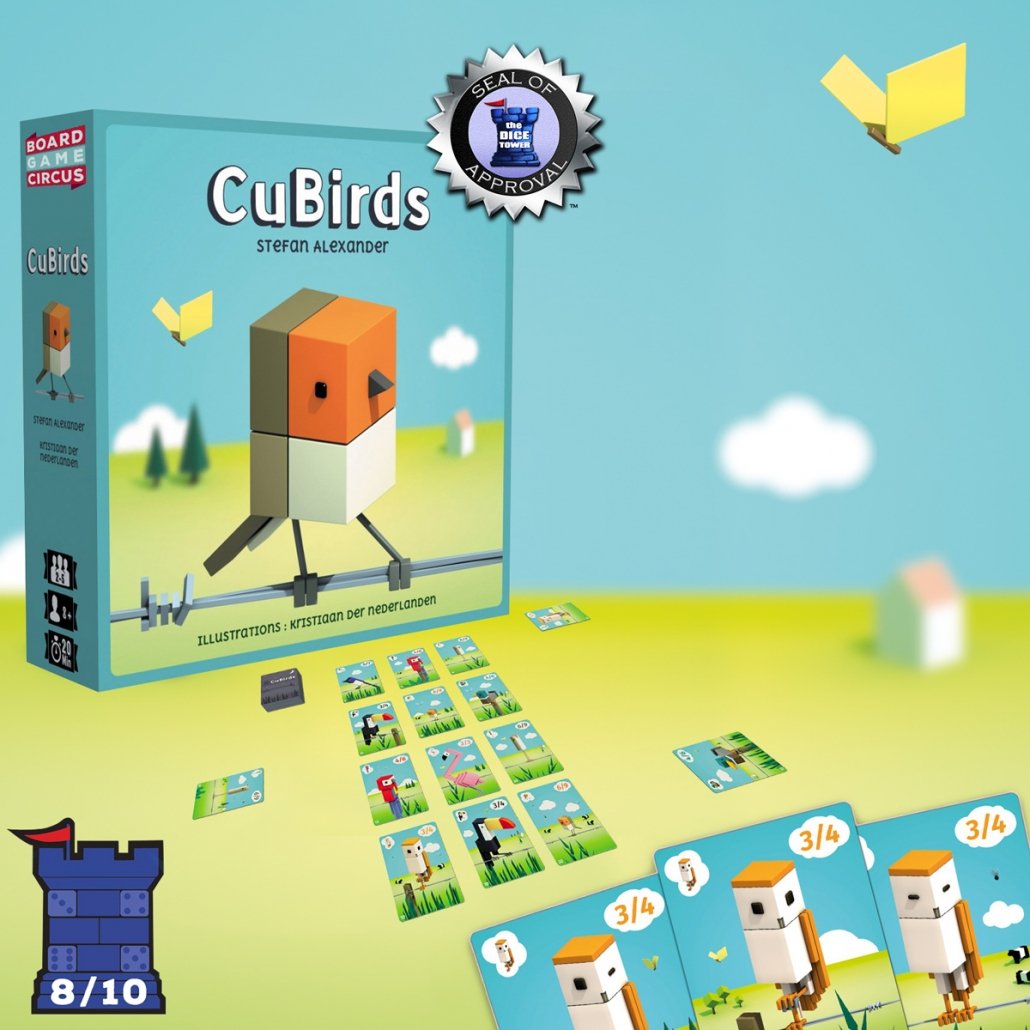 Pegasus Cubirds, Juego De Mesa Bgc36714