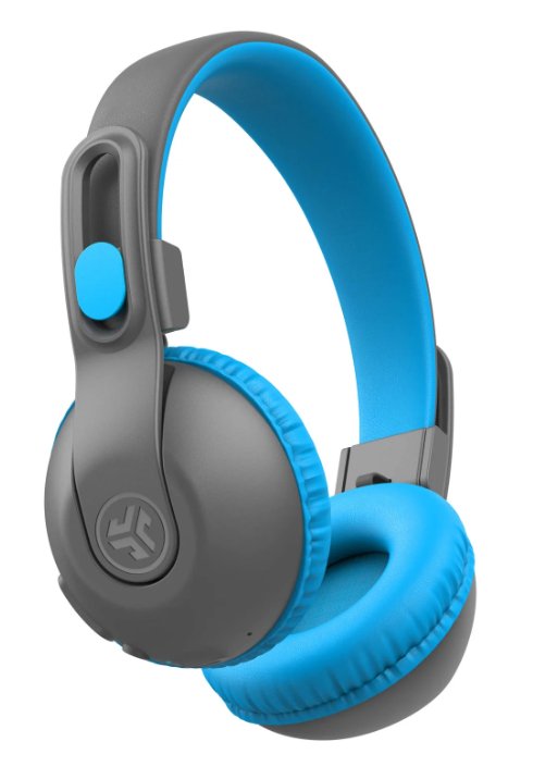 Auriculares Jlab Jbuddies Studio 2 Inalámbrico Y Alámbrico Usb Tipo C Bluetooth Azul, Gris  Ieuhbkstu2rgryblu122