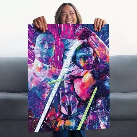 Ravensburger Puzzle Star Wars The Hyperspace Collection: Ahsoka (500 Teile, Large Pieces) 12001340