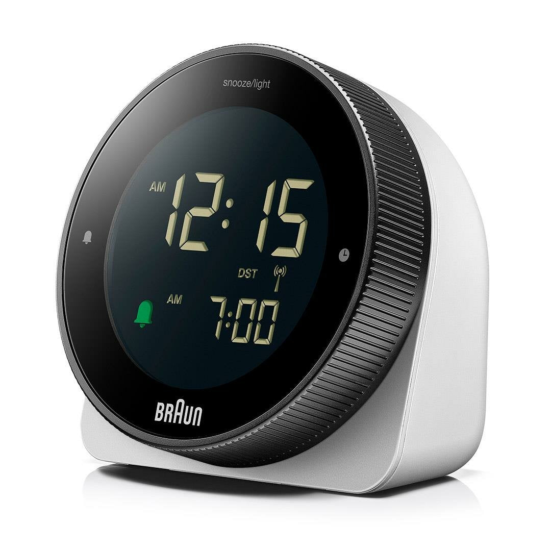 Radio Despertador Braun Bc 24 W Dcf  Blanco