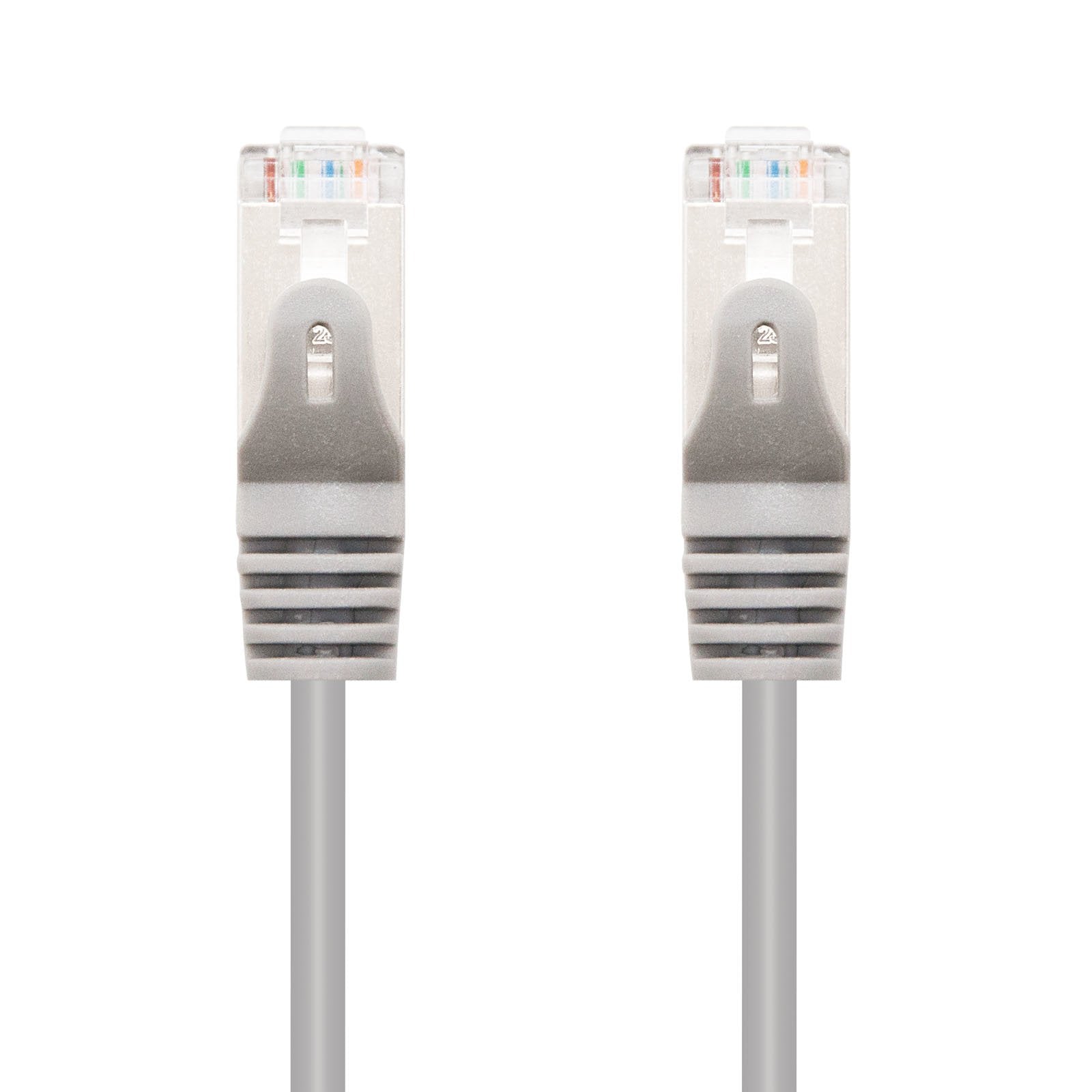 Cable De Red Latiguillo Rj45 Cat 5e Ftp - 3 M · Gris