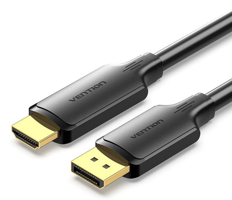 Cable Conversor Vention Hfobi Displayport Macho Hdmi Macho 3m Negro