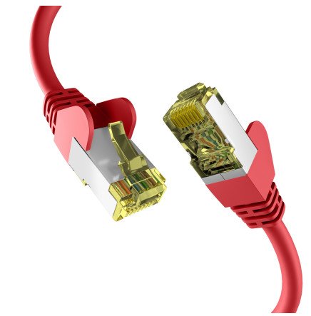Efb Cat6a Rojo 30m Cable De Red Ftp Pimf