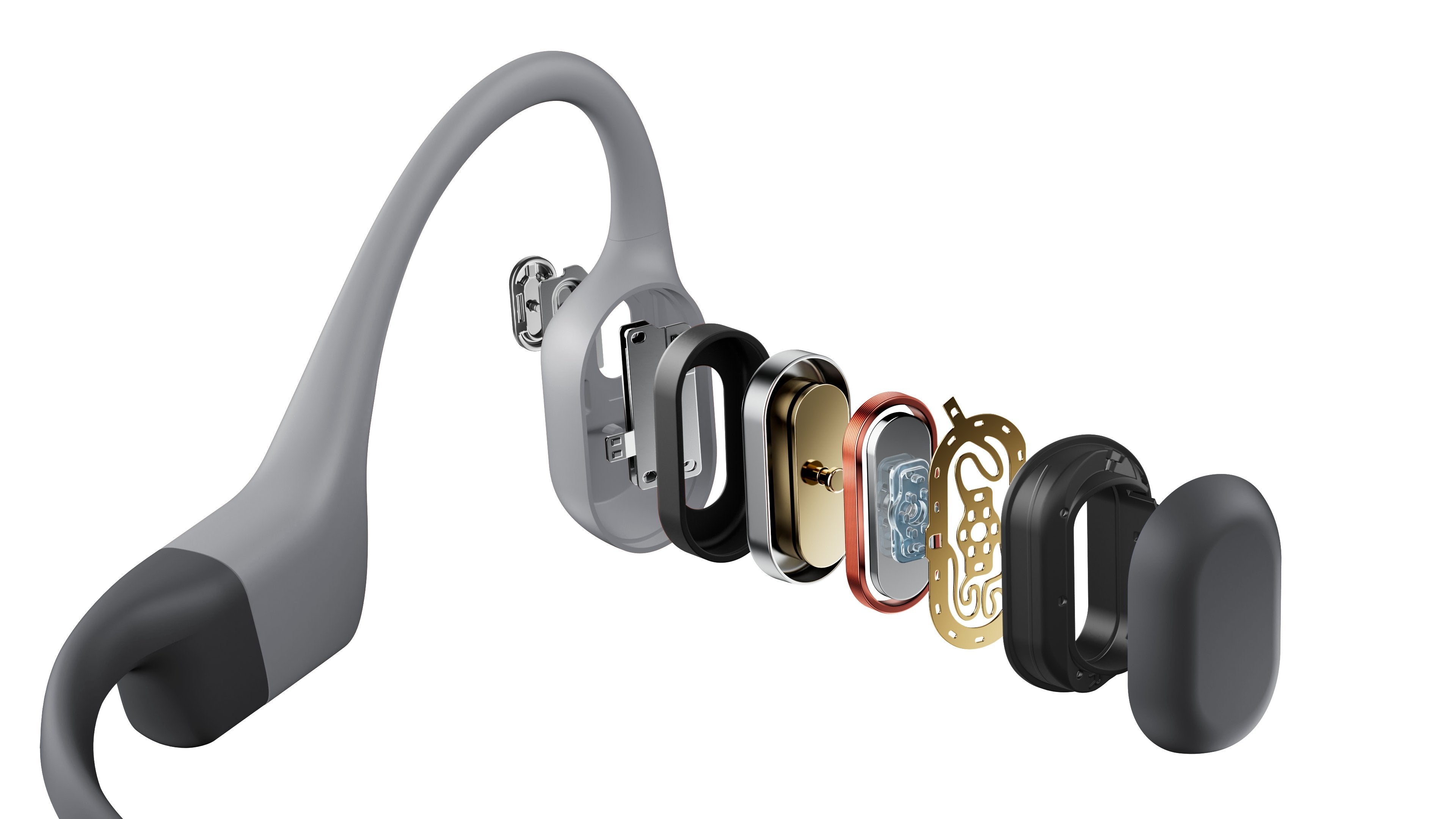 EAN 810173486118 - SHOKZ OpenSwim Pro Auriculares Inalámbrico De oreja abierta Deportes Bluetooth Gris imagen 3