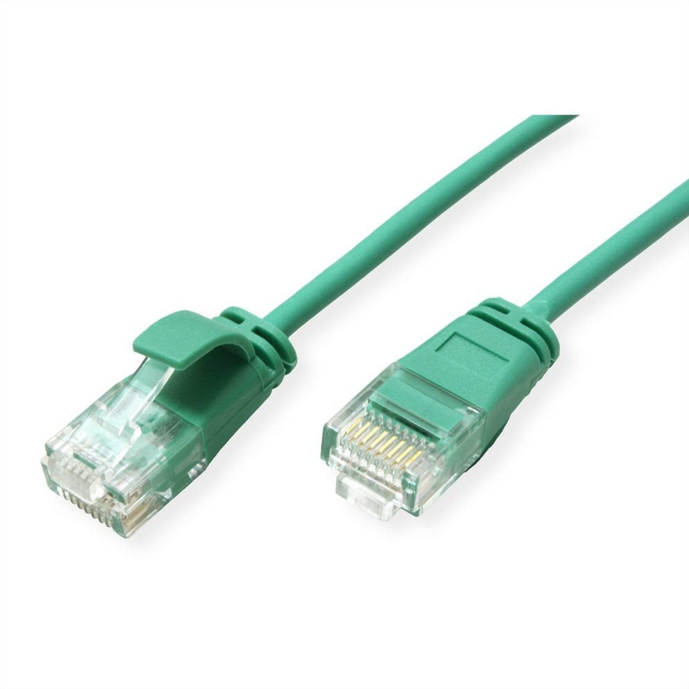 Roline Verde Utp Cable De Red Cat.6a (Class Ea), Lsoh, Slim, Grn, 3 M