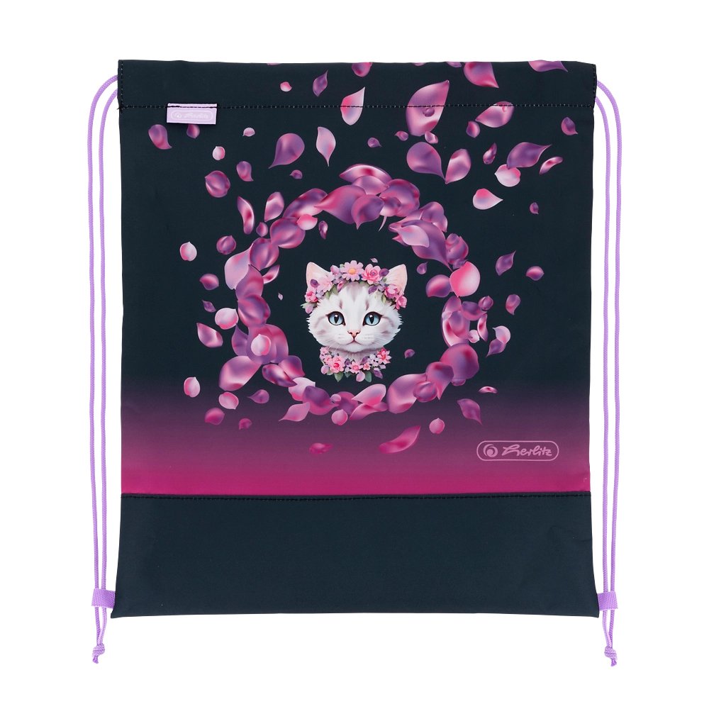 Herlitz Juego De Mochilas Escolares De 4 Piezas, 17 L, Ergonómica  Negro