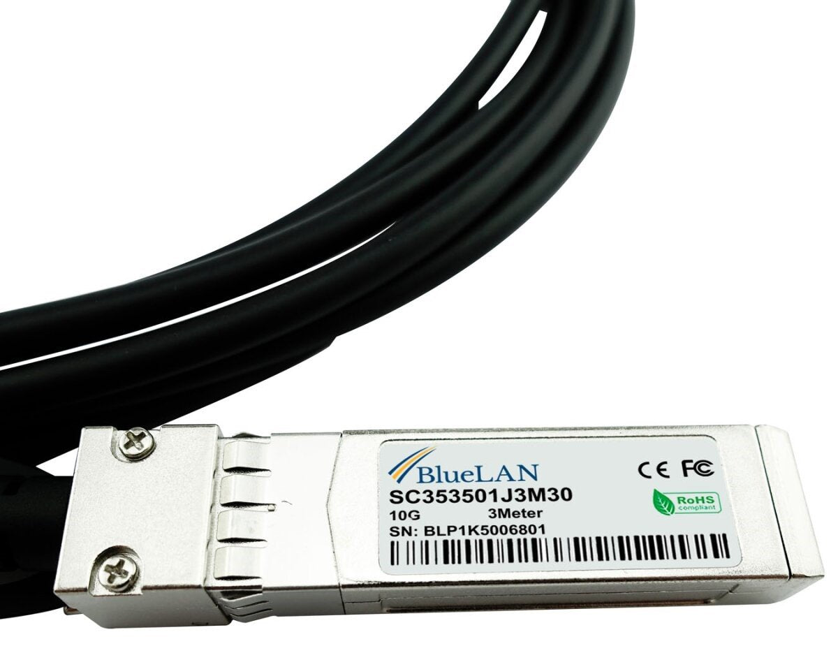 Blueoptics Sc353501j1m30 Direct Attach Cable Bluelan 10gbase-Cr Passiv Sfp+ 1,0m
