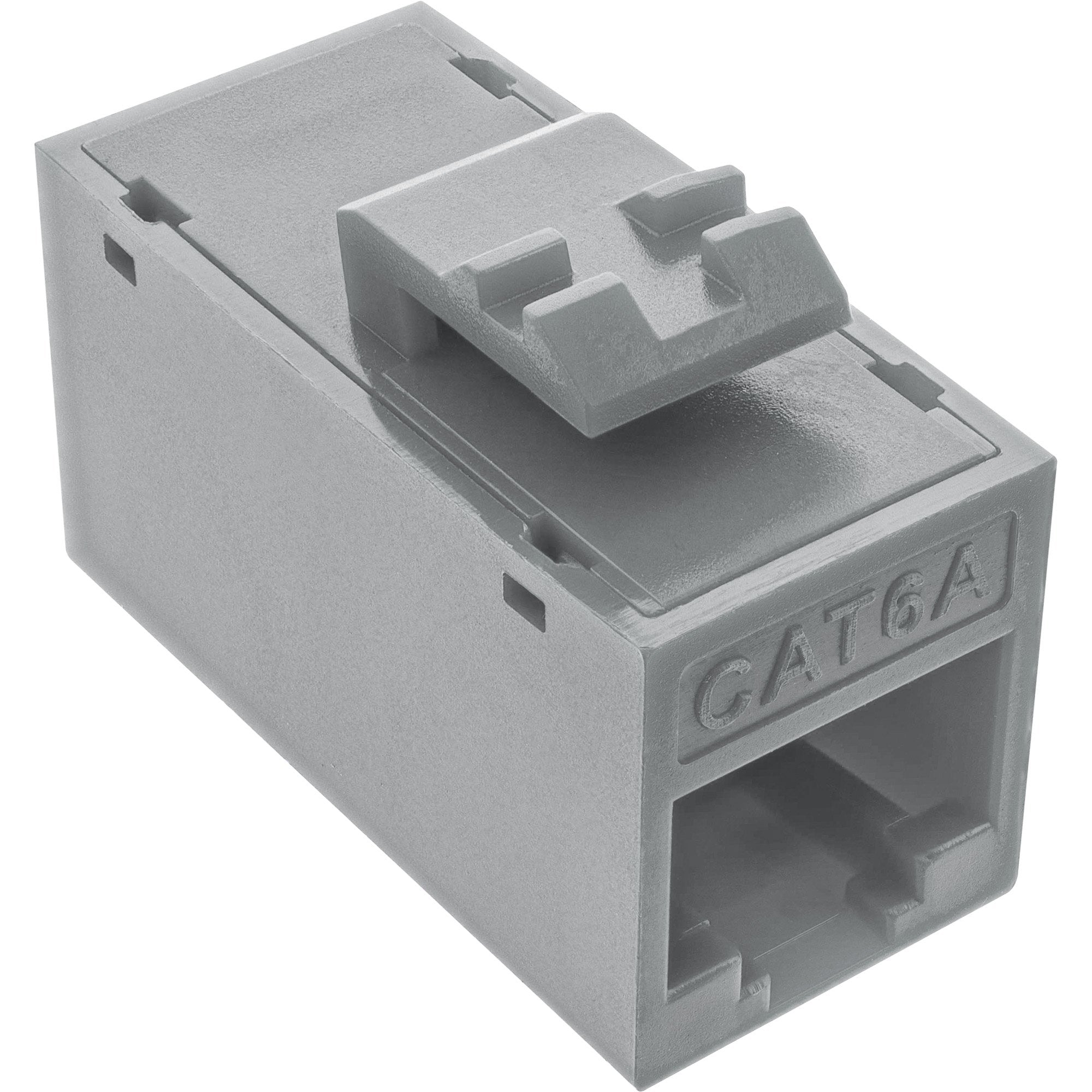 Inline 76217 Conector Keystone Rj45 Cat.6a Gris 8pcs.