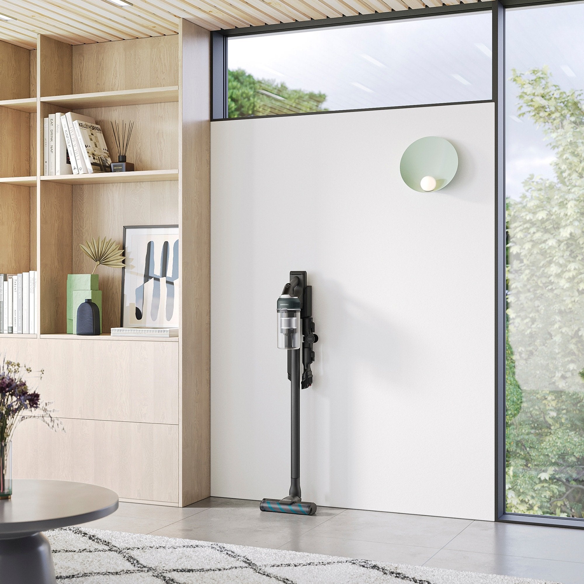 Samsung Vs20c85g4pb Aspiradora De Mano Azul Sin Bolsa