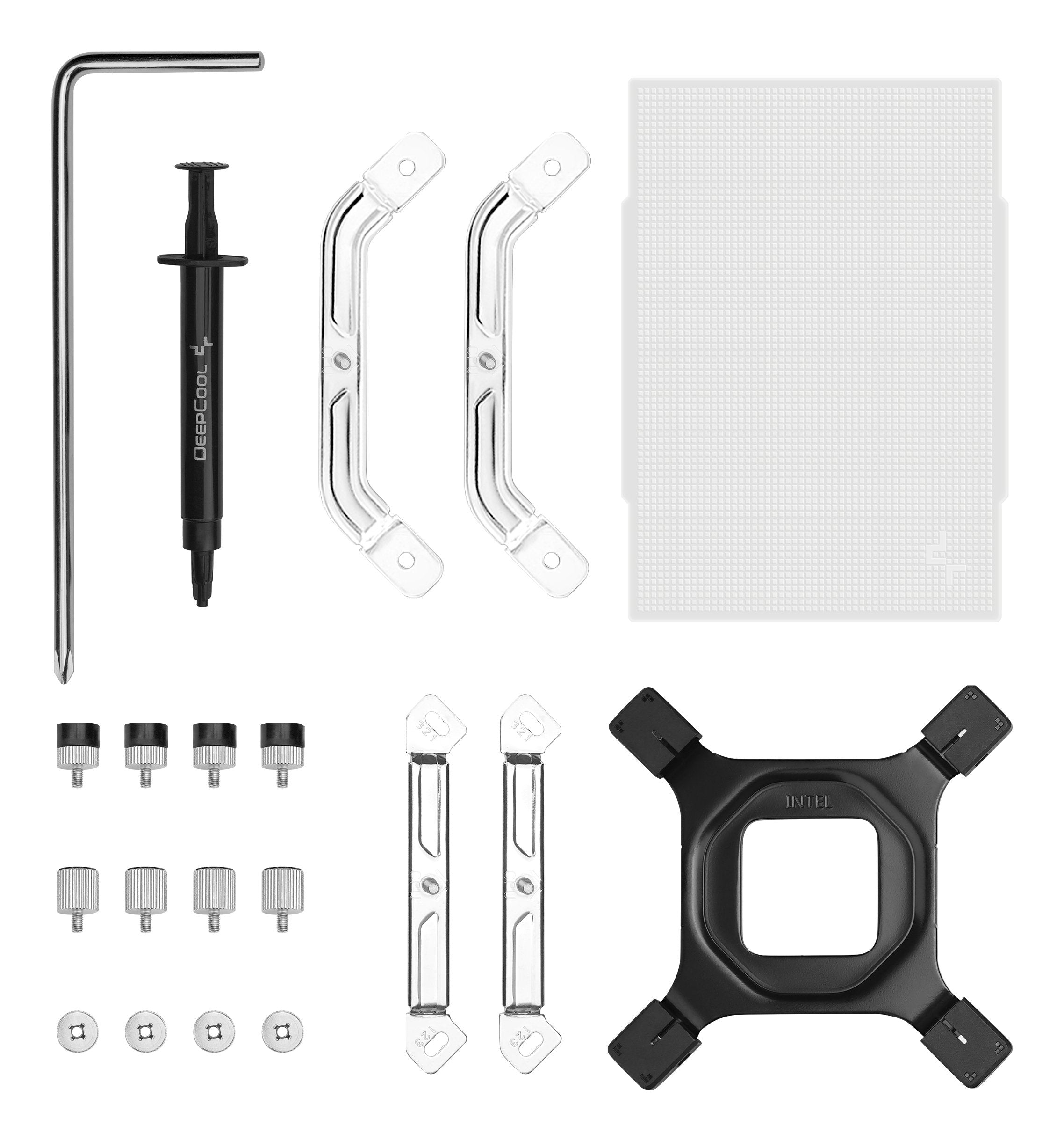 Deepcool Ak500 G2 Wh, Disipador De Cpu Blanco/Madera, 120 Mm R-Ak500g2-Whnnmn-Gjd