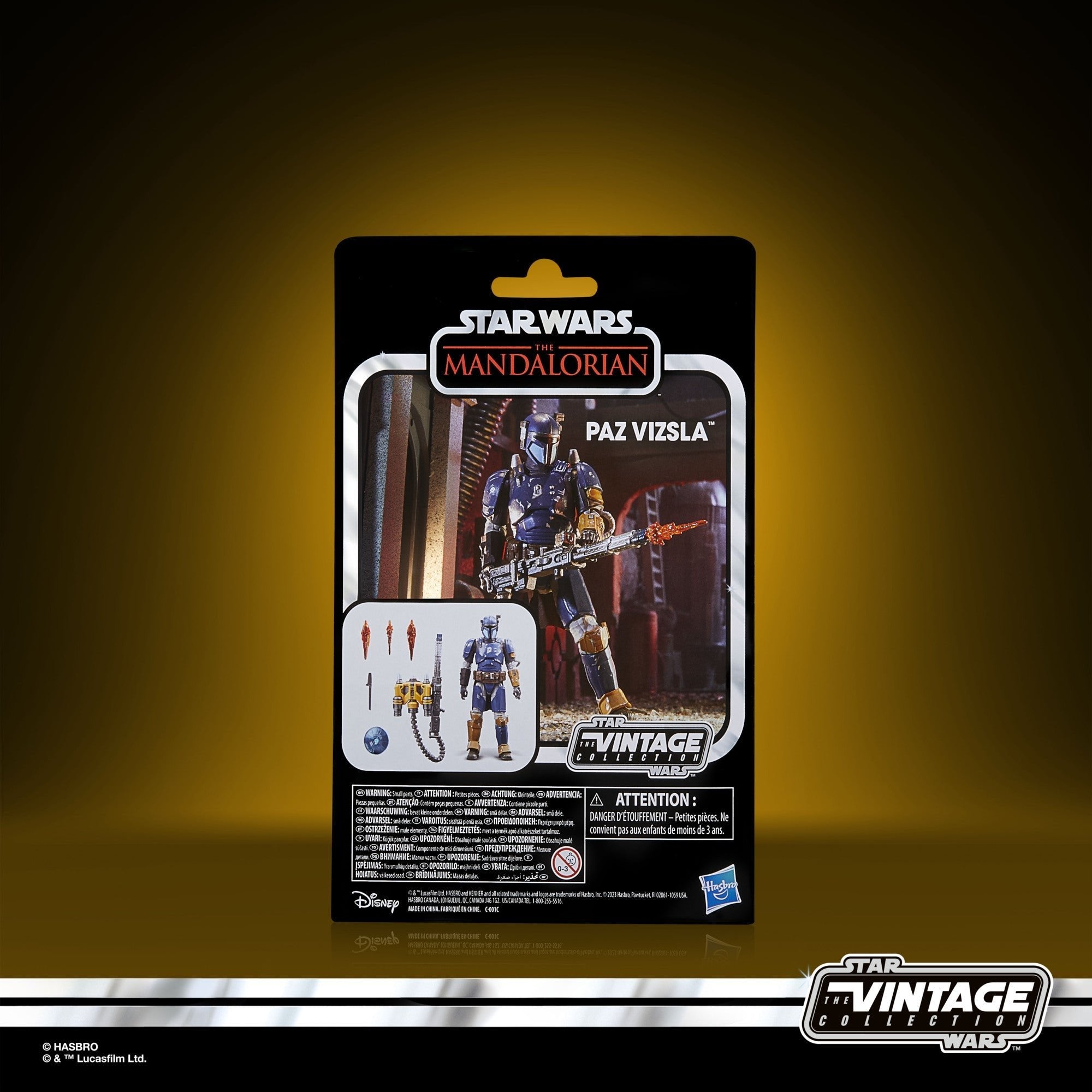Figura Hasbro Star Wars The Vintage Collection The Mandalorian Paz Vizsla