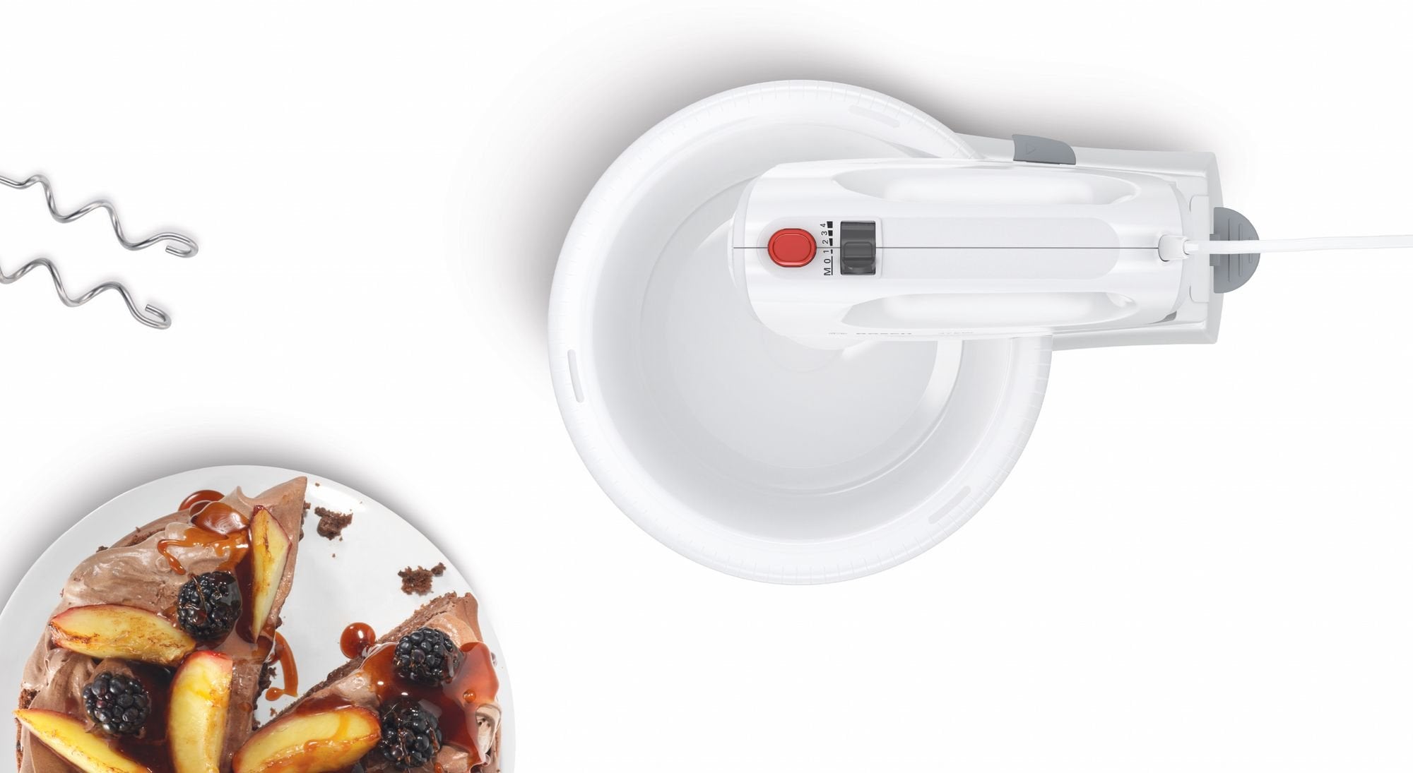 EAN 4242005102792 - Bosch MFQ2600W batidora Batidora de mano 375 W Blanco imagen 8