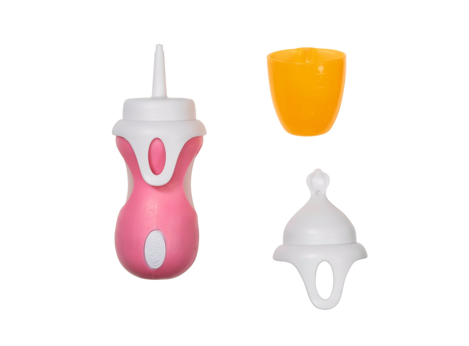 Zapf Creation Baby Born® Biberón Y Cuchara Interactivos 43cm, Accesorios Para Muñecas Con Dos Accesorios Y Efecto De Sonido 832493