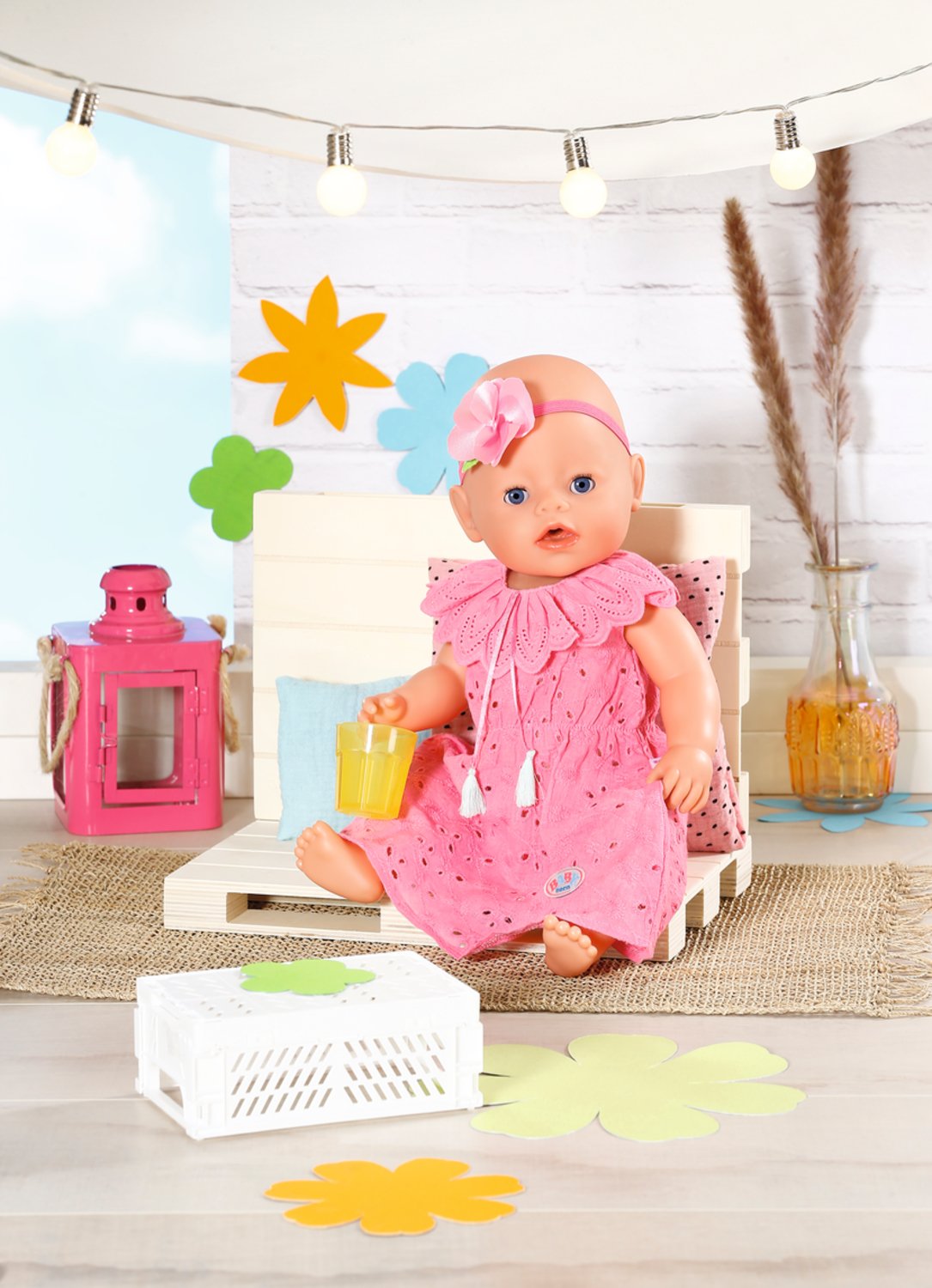 Baby Born® Trend Blumenkleid 43cm, Puppenzubehör 832684