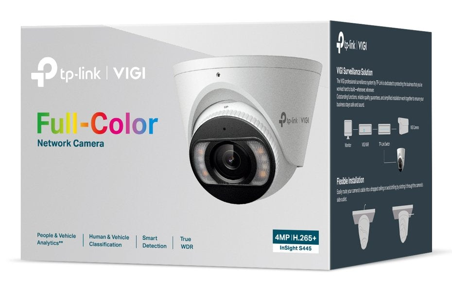 Vigi S445(2.8mm) Cámara Nw Turret 4mp Full-Color