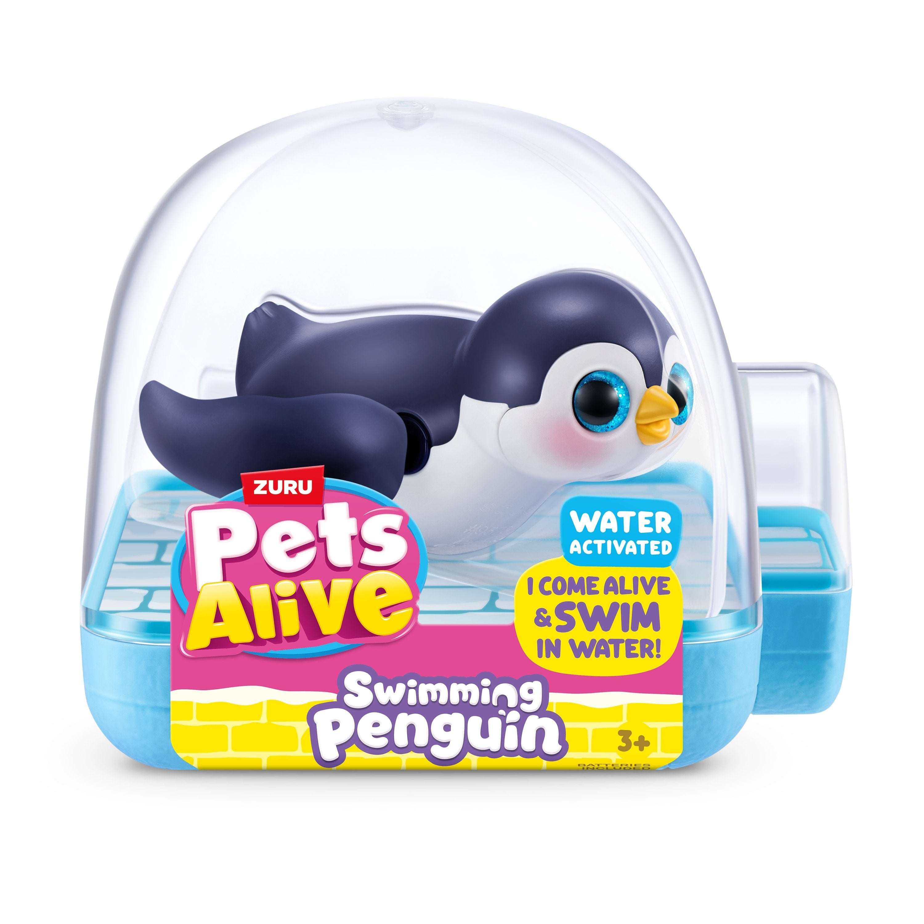 Zuru Pets Alive - Swimming Penguin (Sortierter Artikel, Eine Figur) 9573uq1