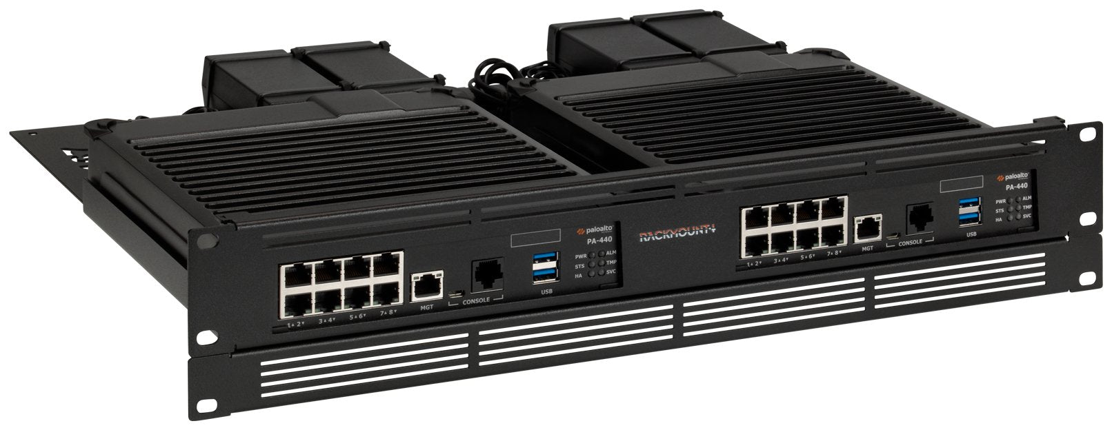 Rackmount.It Kit For Palo Alto Pa-440 - Pa-450 - Pa-460 Duo