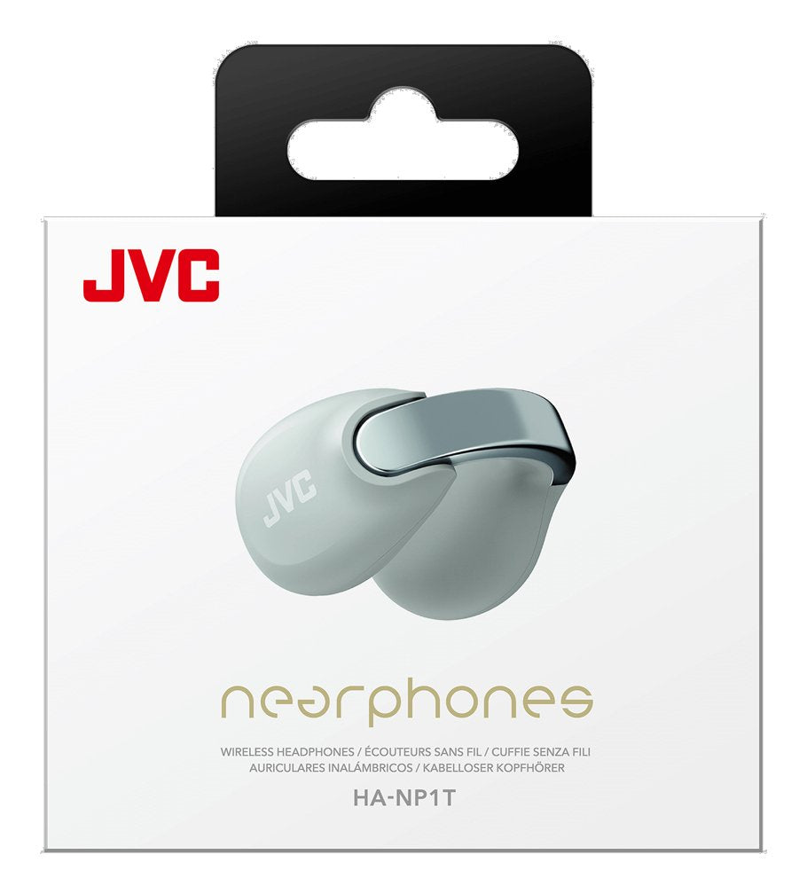 Jvc Ha-Np1t-H Nearphones Open Ear True Wireless Kopfhörer Eisgris