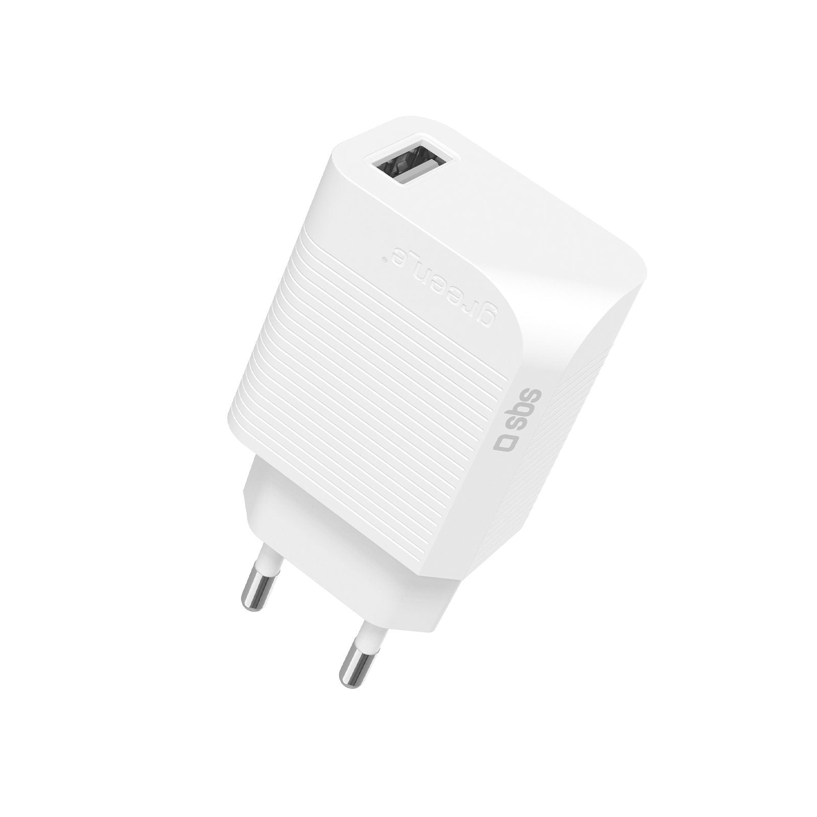 Cargador Sbs Gretr1usb18w  De Dispositivo Móvil Blanco Interior