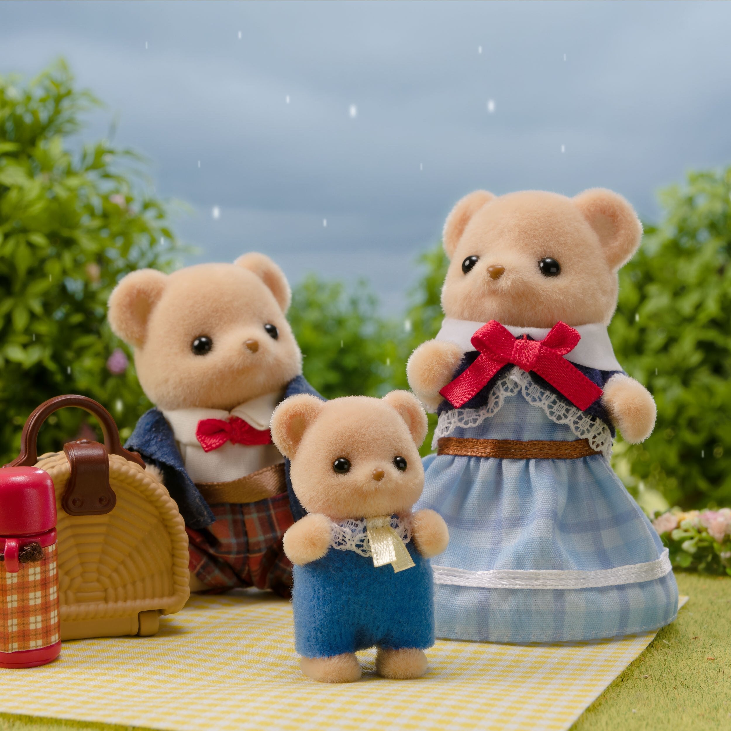 Epoch Sylvanian Families - Biscuit Bären Familie 5851