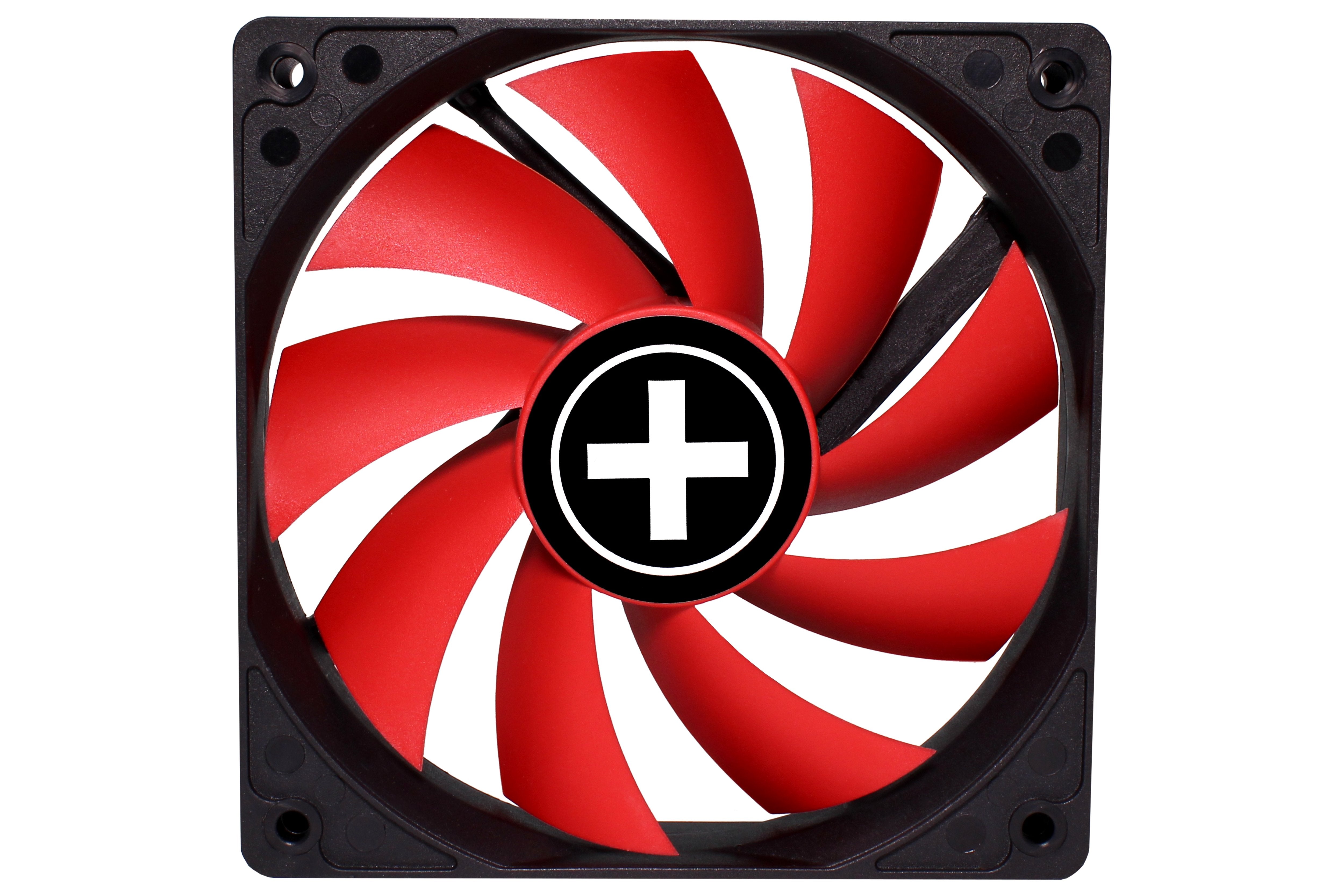 EAN 4044953500909 - Xilence XPF120.R.PWM Carcasa del ordenador Ventilador 12 cm Negro, Rojo imagen 6