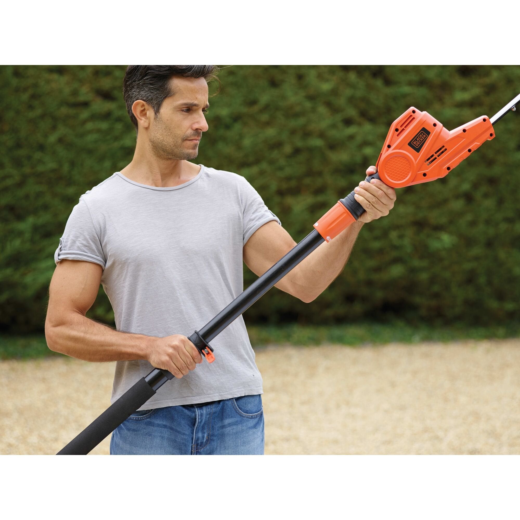 EAN 5035048636602 - Black & Decker PH5551-QS corta-setos eléctrico Cuchilla doble 550 W 4,1 kg imagen 5