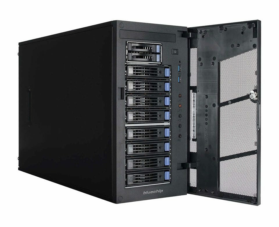 EAN 4250749708309 - bluechip SERVERline T30330s servidor 960 GB Torre Intel Xeon E E-2414 2,6 GHz 32 GB DDR5-SDRAM 500 W imagen 2