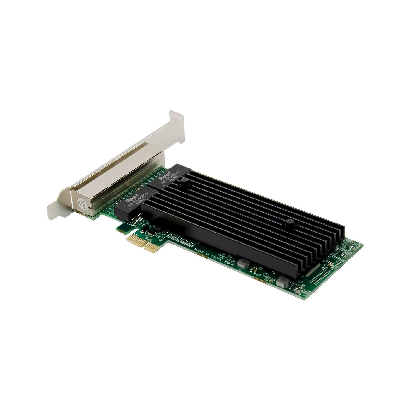 Network Card Pcie X1 Intel  82576 Quad- Rj45