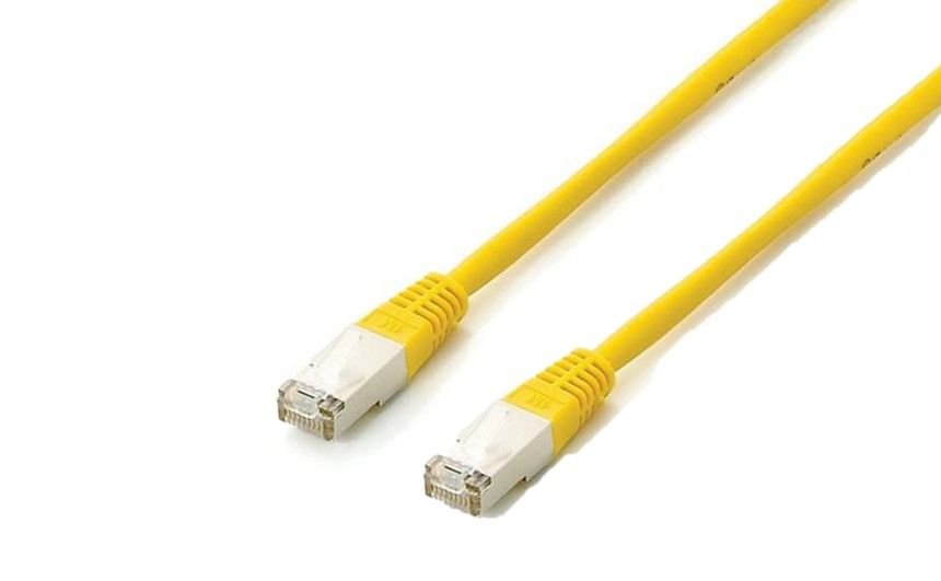 EAN 4015867152621 - Equip 605667 cable de red Amarillo 0,5 m Cat6a S/FTP (S-STP) imagen 1