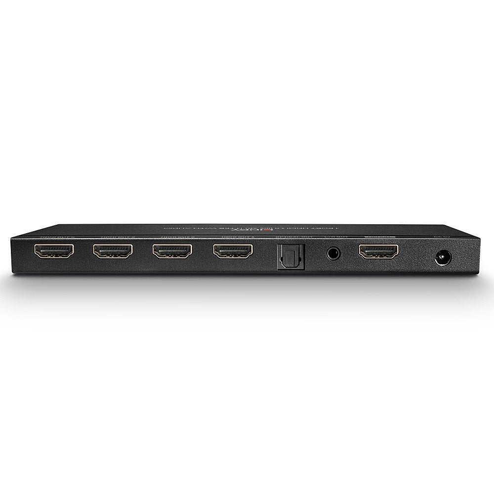 Divisor Lindy De 4 Puertos Hdmi 2.0 18g Con Audio