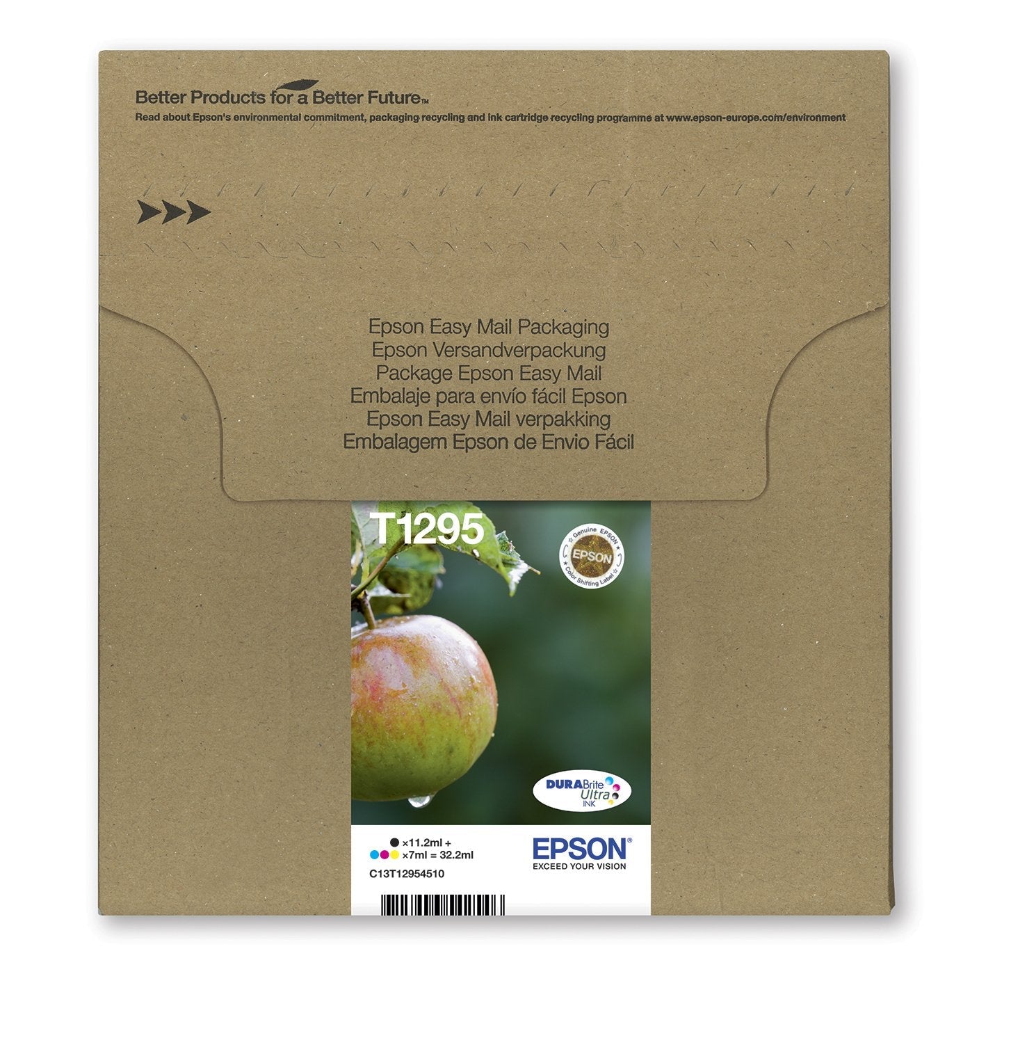 Epson T129 Durabrite Ultra Tinta Easymail Multipack (C13t12954511) (Bk,C,M,Y)