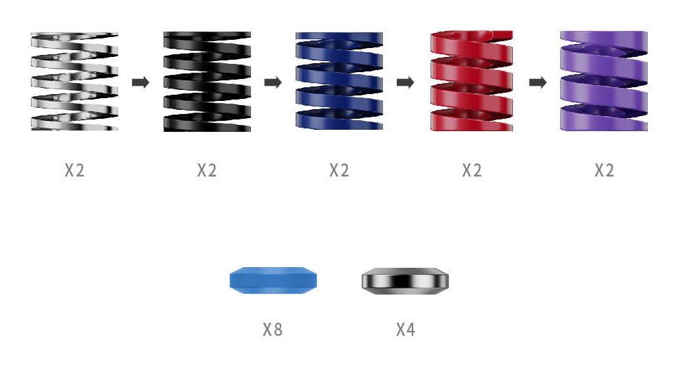 Moza Racing Soporte Rs069 / Crp2 Performance Kit Negro