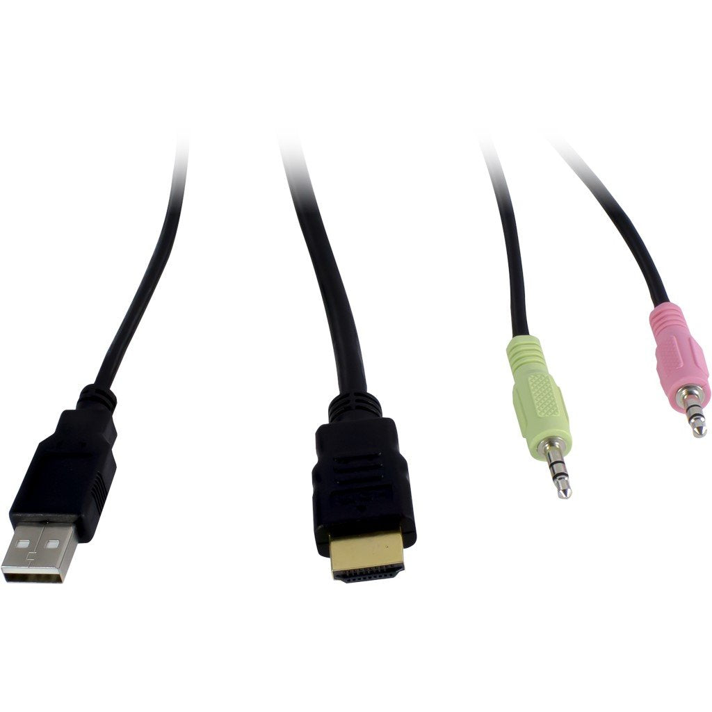 EAN 4260455643467 - Inter-Tech AS-42HA HDMI interruptor KVM Negro imagen 4