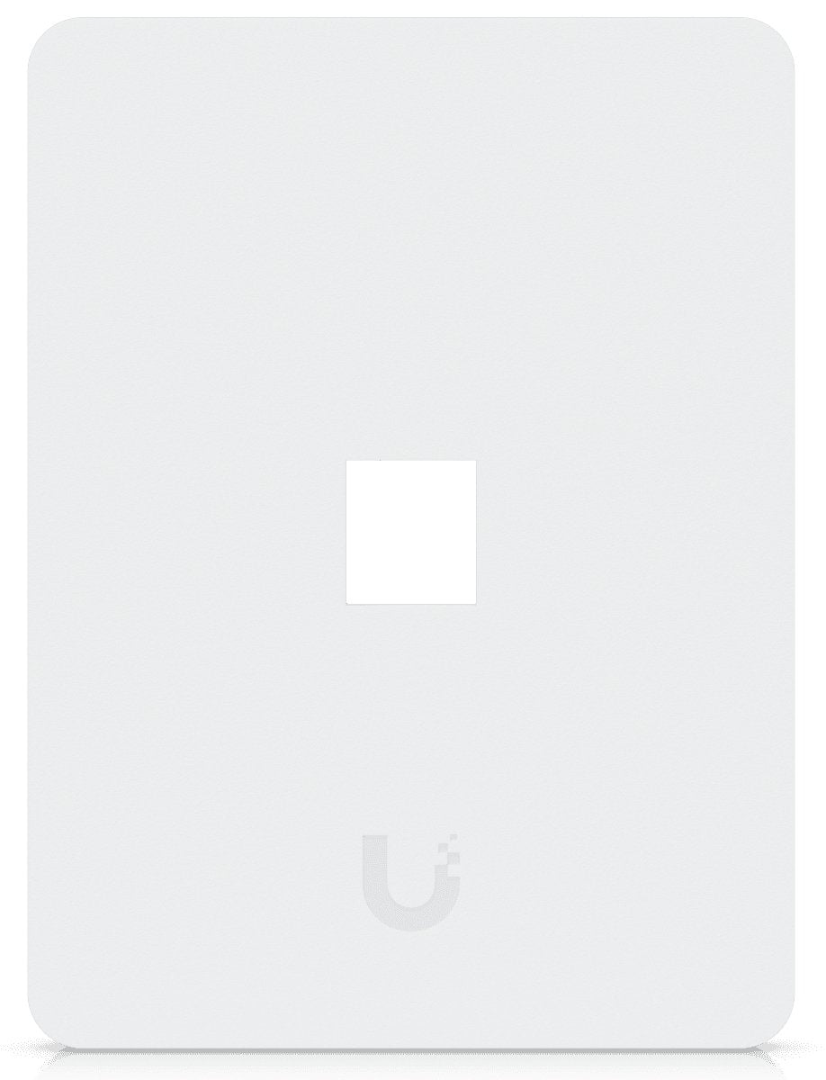 Universal Keystone Wall Plate  With Paintable Cover For A