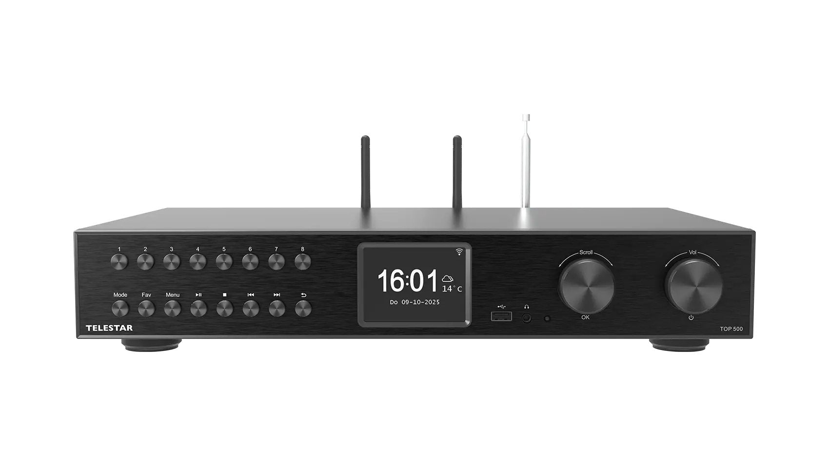 Telemar Top 500 Negro Multifunktionsradios Hifi-Baumein